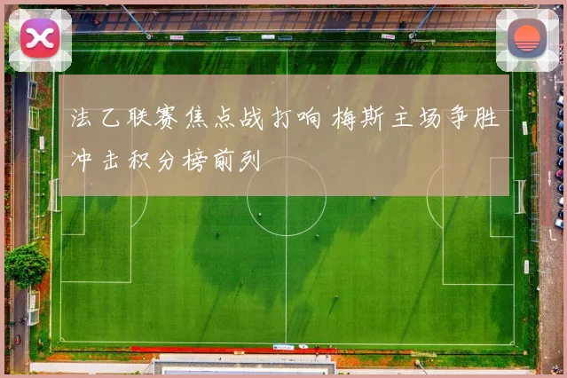 法乙联赛焦点战打响 梅斯主场争胜冲击积分榜前列